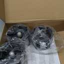 CHENGCHILIT LED Garage Light 5 Pack - 200w 20000LM 6500K Garage Lights Ceiling LED with 7+1 Adjustable Panels, Shop Lights Screw in E26 E27 Bulb Socket for Workshop, Storage Room, Basement, Warehouse