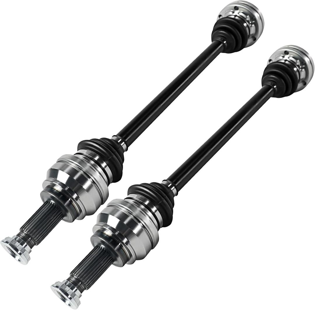 SCITOO Rear Pair (2) CV Axle Assembly For BMW 2004-2013 MT
2PCS CV Drive Half Shaft For 335i,For 335i xDrive,For 335is,For 335xi Replaces OE NCV27026,66-9356 Rear Driver Passenger Side