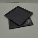 Cornucopia Brands Blank Wood Plaques (2-Pack), Gray Washed Fir Wooden Sign for DIY Crafts 12x12 Inch