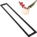 24 Inch Sliding Glass Door Handle - Black Matte Finish Barn & Shower Door Handle Minimalist Long PullHandle | Easy Install Modern Design for Interior/Exterior Doors (Matte Black)
