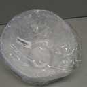 R-kay 6 Pack Large Plastic Bowls - Premium Clear bowls - Plastic Serving Bowls Heavy Duty For Weddings Catering, Parties, And All Occasions 36 Oz (Clear, Large)