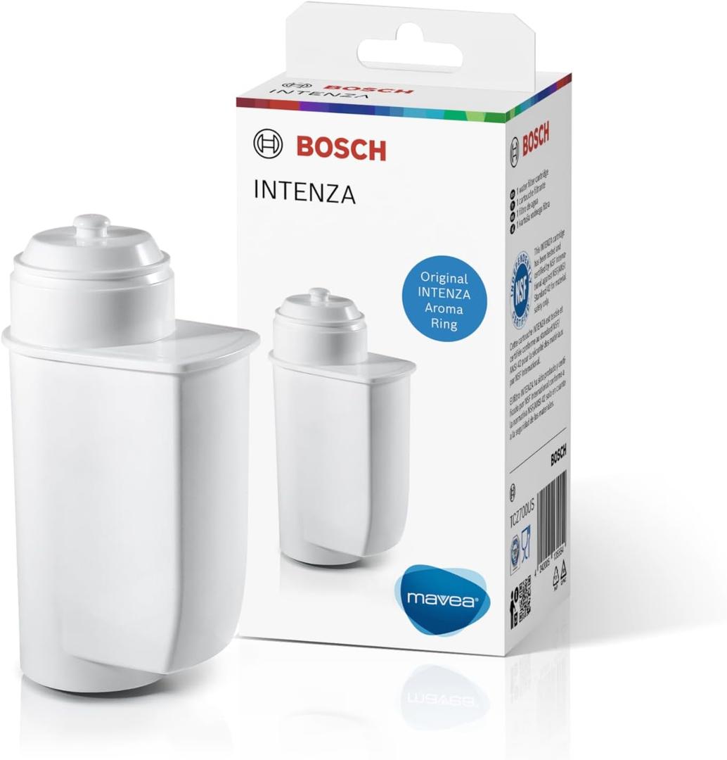 Bosch Mavea Replacement Water Filter for Automatic VeroCafe Espresso Machines - Softens Water, Improves Taste - NSF Certified - Compatible with 800/500 / 300 Series Coffee Makers - TCZ7003US