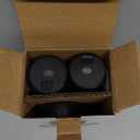 Electric Salt and Pepper Grinder Set Automatic Battery Pepper Mill Shakers Adjustable Coarseness Upgraded Larger Capacity with Led Home and Kitchen Appliances Birthday Gifts for Women Mom (Black/Black)