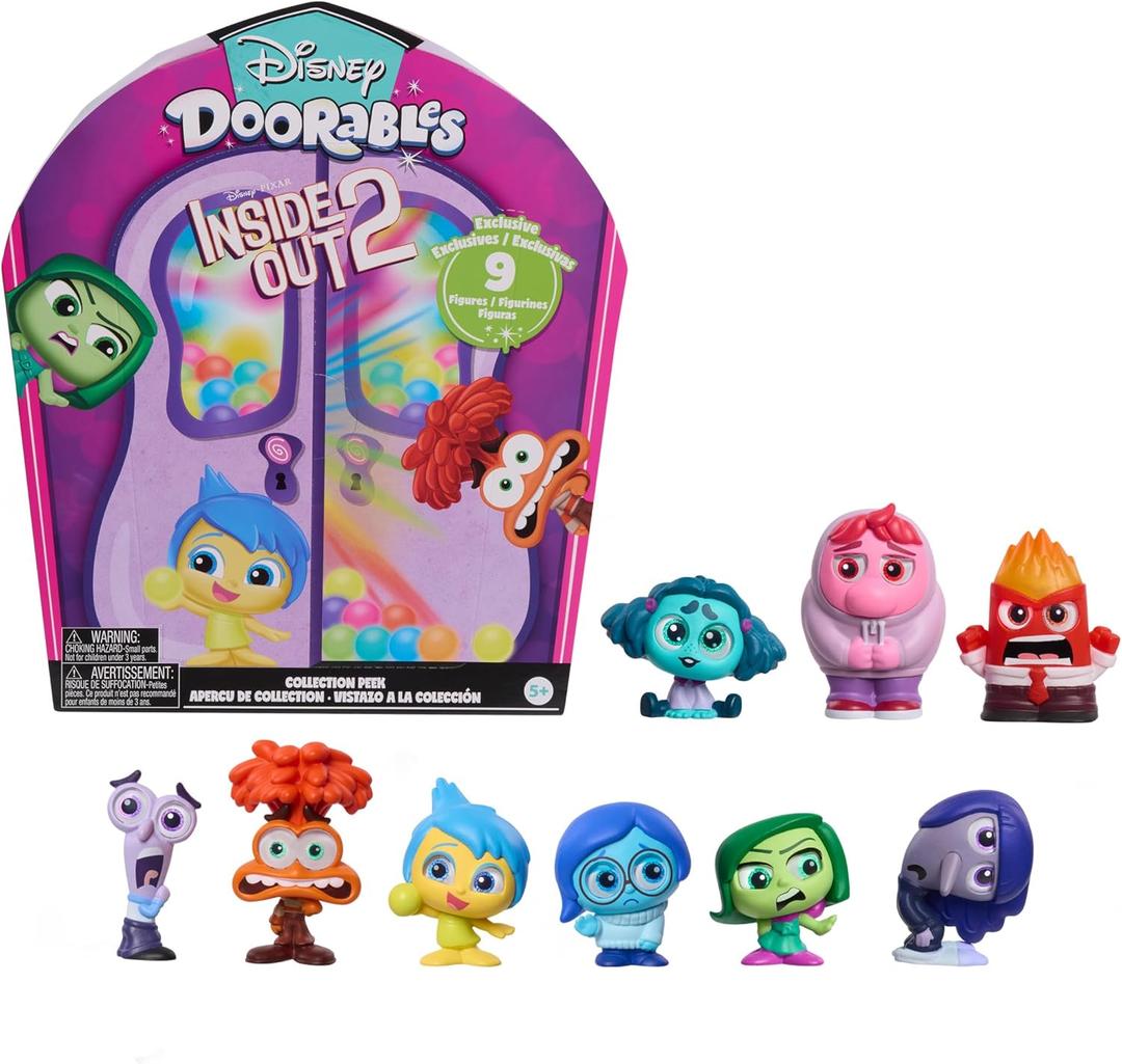 Disney Doorables Inside Out 2 Collection Peek Figures, Kids Toys for Ages 5 Up by Just Play