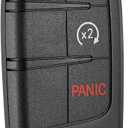 Smart Key Fob Replacement Fits for Jeep Renegade 2015 2016 2017 2018 2019 2020 2021 2022 Proximity Keyless Entry Remote Control 433 Mhz M3N-40821302 68266733AA 6FD98DX9AA 6BY88DX9AA