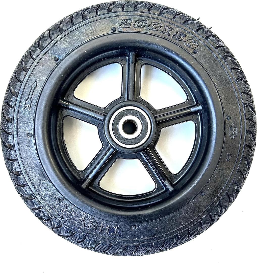 8 Inch Wheel 8" Solid Tire Wheel Electric Scooter Aluminium Wheel 200x50 Wheel Replacement EScooter Part