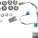 Door Handle Upgrade Repair Kit fit for Tesla Model S 2012-2017 OE#1042845-00-A 1042845-00-B 1016009-00-C 1025401-00 Upgrade and Repair of Door Lock Handles