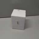 CVHOMEDECO. Moroccan Electric Wax Melt Warmer Decorative Candle Warmer Burner for Scented Candles, Wax Melts and Tarts to Freshen Room, Idea for Home and Office Decor., Square, Cobalt Glass