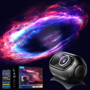 Govee Galaxy Light Star Projector 2 Pro, 4 Megapixel HD Lens, Planetarium Projector work with Matter, Night Light Projector with 20+ Preset Scenes, Star LED Lights Projector, Room Decor, Gift for Kids