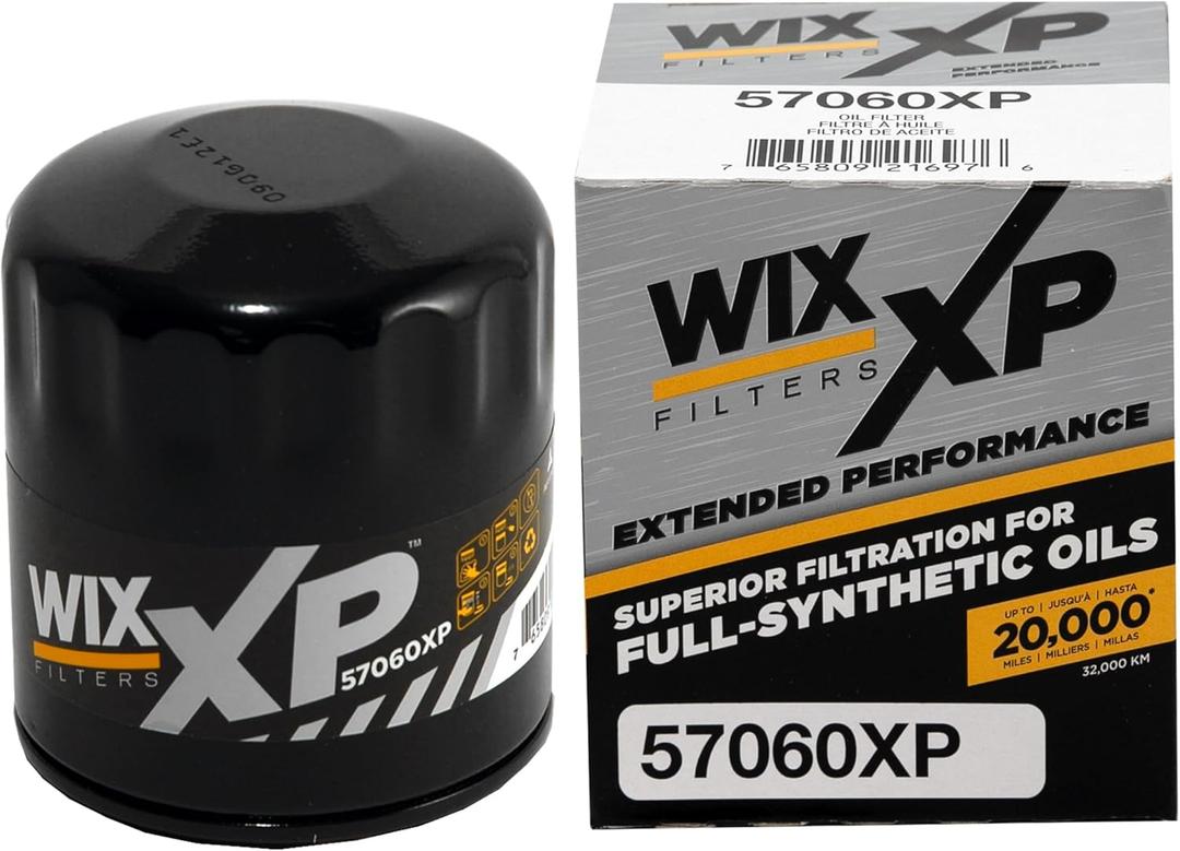 WIX 57060XP WIX XP Oil Filter Replacement, Built for Synthetic Oil - Compatible With Various Buick, Chevrolet, GM, Hummer, Saturn, Saab, Dodge, Chrysler, Jeep (07-15)
