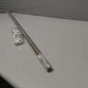 Ivilon Drapery Window Curtain Rod - End Cap Style Design 1 Inch Pole. 48 to 86 Inch Color Warm Gold