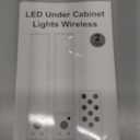 8inch Under Cabinet Lighting Wireless,56 LED -3 Color& 7 Levels Cabinet Lights,3000mah Dimmable Magnetic Cabinet Lights, Motion Activated Under Cabinet Light for kitchenRemoteMagnetic 2pack