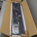 Shower Niche 8" X 36" Black, 3 Shelves Wall Niche Stainless Steel Recessed Shower Shelf for Bathroom Storage, No Tile Needed Over Mount Installation