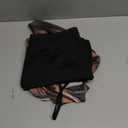 MOEENCN Sexy Long Sleeve Midi Dress for Women Sheer Mesh Printed 2 Piece Skirt Set Crew Neck Bodycon Party Clubwear Dresses (Medium, Orange(buy One Size Smaller))