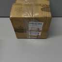 2 x TERESA'S COLLECTIONS Halloween Decorations LED Jack-O-Lantern Pumpkin Lantern Battery Operated,Cute Spooky Orange Metal Lantern with Candle for Home,Yard,Table Top,Trick Or Treat,Gifts for Party (Medium)