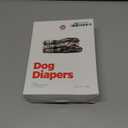 Pet Parents Washable Dog Diapers (Pack of 3) + Extenders of Durable Doggie Diapers, Premium Dog Diapers Female & Male (Large, Oxford, 19-27")