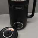 32oz Automatic Soy Machine for Homemade Almond, Oat, Coconut, Soy, Plant Based Milks and Non Dairy Beverages with Delay Start/Keep Warm/Self-Cleaning/Boil Water, Black