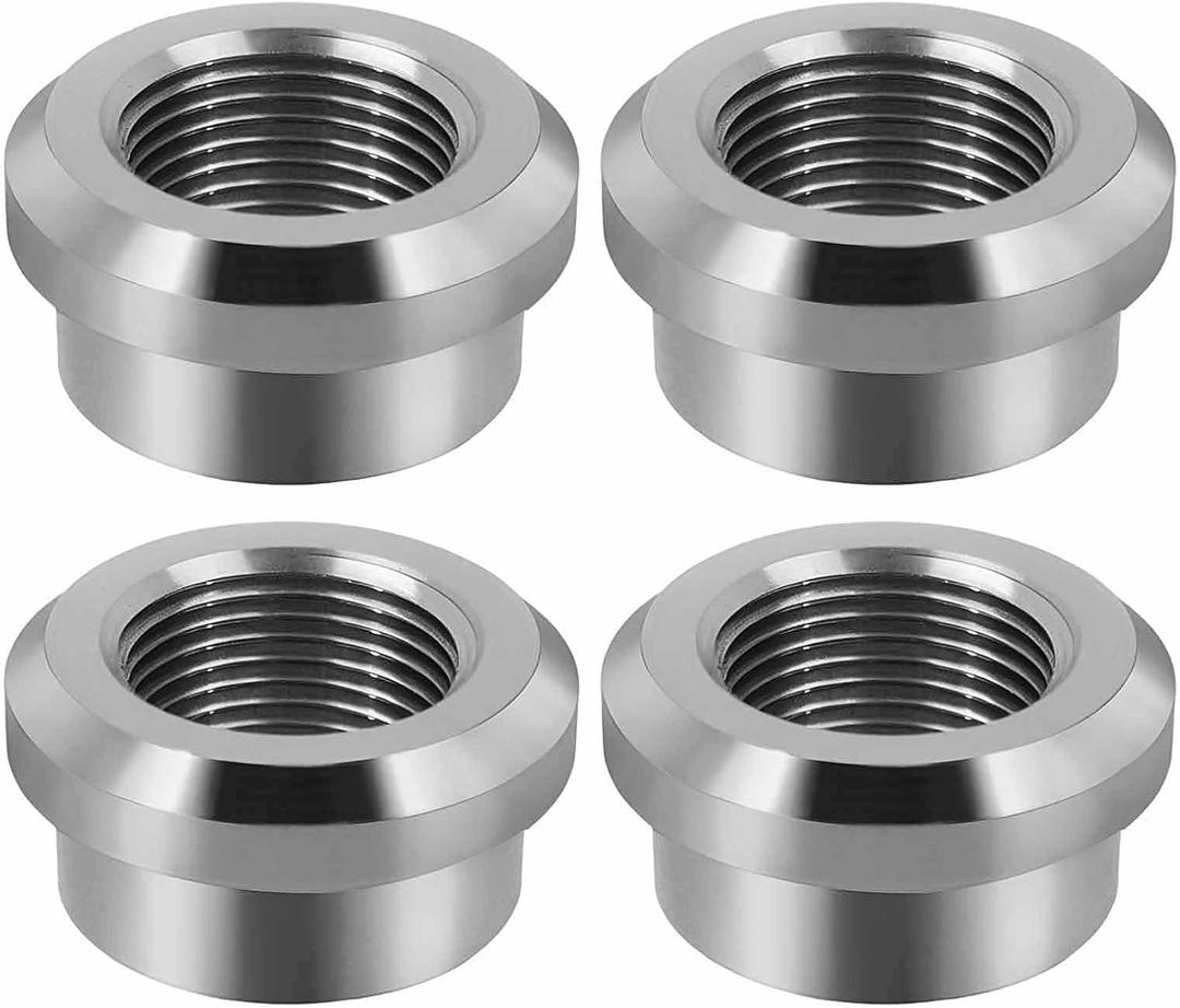 Aluminum 3/4" NPT Female Weld on Bung Weldable Fitting 4PCS