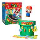 TOMY Pop Up Super Mario Game - Activities for Indoor Recess or Family Game Night - Officially Licensed Super Mario Toys for Kids - 2-4 Players - Ages 4 Years and Up