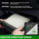 CF11671 HEPA Cabin Air Filter Replacement with Activated Carbon CP671 Fits Jeep RAM Chrysler Dodge HR-0006