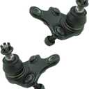 TRQ Front Lower Driver and Passenger Side Ball Joint Set Compatible with 18-25 Toyota Camry 06-18 RAV4 12-17 Prius V 19-22 Avalon 18-22 C-HR 16-20 Mirai 23-25 GR Corolla 19-25 Lexus ES300h