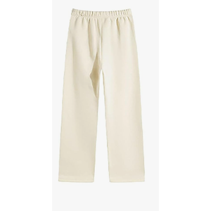 Women Winter Warm sweats Pants High Waisted,butter yellow,M/L size