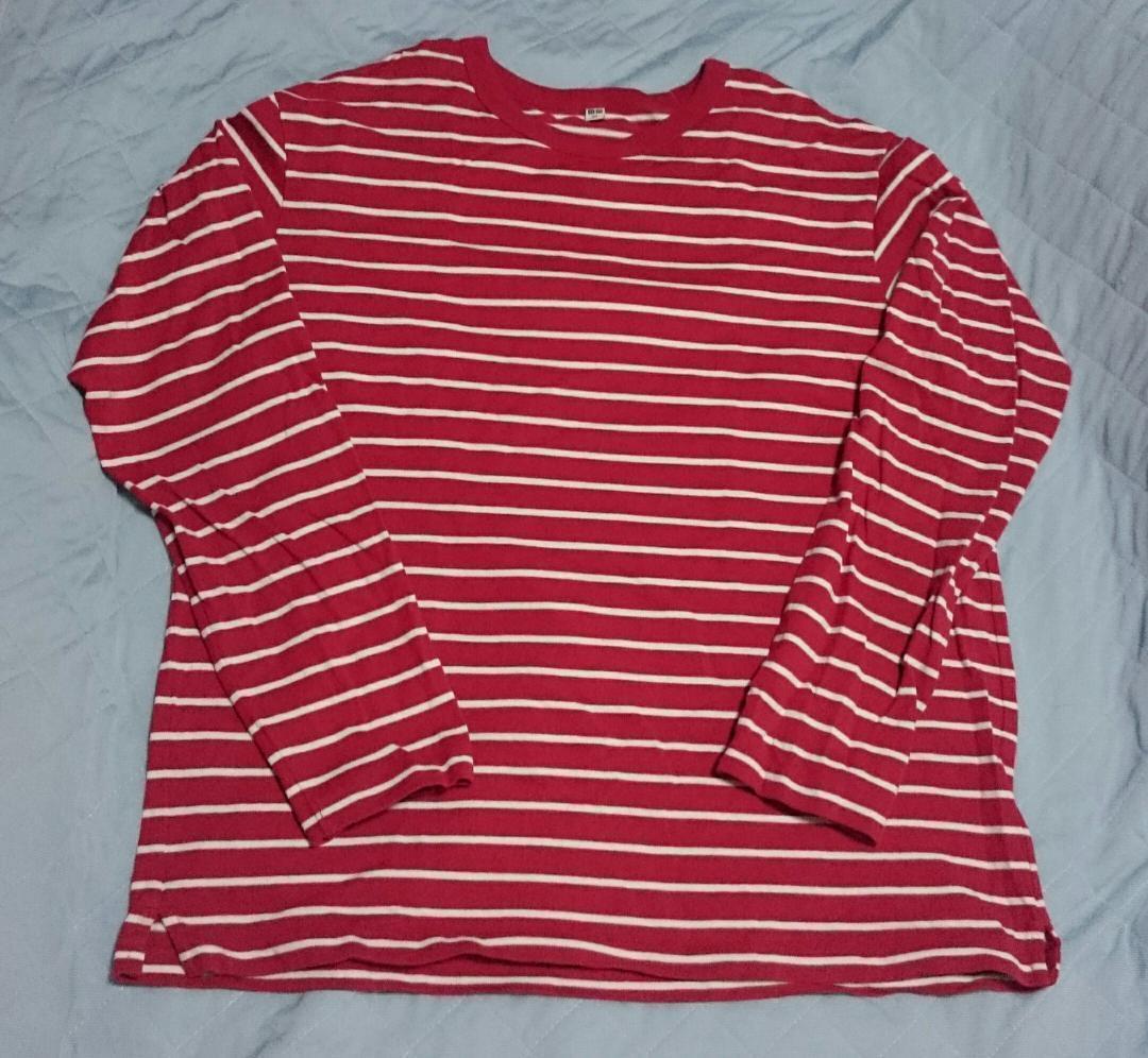 Red Stripped Women Longsleeve, L