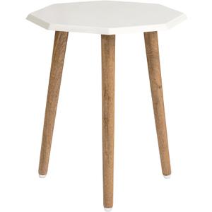 JFY Designs Wooden Side Table 16" D x 16" W x 18" H - End Table & Accent Tables for Living Room & Bedroom, Versatile Nightstand Sofa Table, Small Accent Furniture for Home Decor
