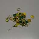 St. Patricks Day Decorations Shamrock Ornaments - 48pcs Shamrock Clover Gold Coins Horseshoe Tree Ornaments for Spring Lucky Irish Day St Patrick's Day Home Table Tree Party Hanging Decorations