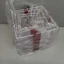 Christmas Lighted Gift Boxes, Pre-lit Lights Gift Boxes Set of 4, Light up Present Boxes Set Battery Operated with Different Sizes for Holiday Indoor Outdoor Decorations(Warm White)