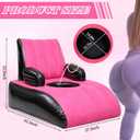 Novabright Inflatable BBL Chair Sofa with Hole, Brazilian Butt Lift Recovery Waterproof Pillow for Post-Surgery Recovery, Sleeping & Sitting, Comfortable Supportive