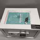 Voncabay Money Safe Box for Home with Digital Keypad, 0.8 Cu. Ft., White