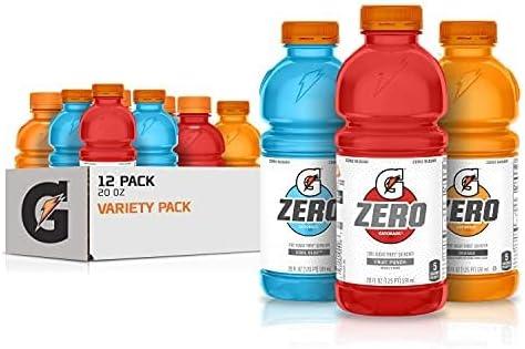 Gatorade G Zero Thirst Quencher, 3 Flavor Variety Pack, 20oz Bottles (10 Pack) best buy 11/09/2025