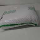 Cervical Neck Pillow for Pain Relief, Contour Memory Foam Pillows for Sleeping, Odorless Ergonomic Pillow Adjustable Orthopedic Cooling Pillow Bed Pillow Neck Support for Side Back Stomach Sleepers (Blue & Grey)