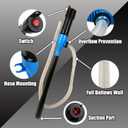 KJE Portable Battery Powered Operated Liquid Transfer Pump, 2.2 Gallons Per Minute, Multi-Function Electric Siphon Pump For Gasoline Diesel Water Fuel