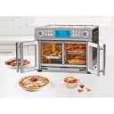 Emeril Lagasse Dual Zone 360 Air Fryer Oven Combo, French Door, 25 QT Extra Large, Multiple ways to Cook Foods, Up to 60% Faster from Frozen to Finish
