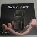 Electric Razor for Men, Foil Shaver and Beard Trimmer for Dry and Wet,Battery LED Display USB-C Fast Charge, IPX7 Waterproof Portable Travel Shaver (Charcoal Black)