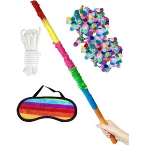 32-Inch Piñata Sticks – Durable, Won’t Break Easily – Made From Extra-Strong Material. Perfect for Kids to Enjoy Piñata Parties Without Worrying About Damage. A Piñata Stick Kids Love! 32-Inch Piñata Sticks – Durable, Won’t Break Easily – Made From Extra-Strong Material. Perfect for Kids to Enjoy Piñata Parties Without Worrying About Damage. A Piñata Stick Kids Love!
