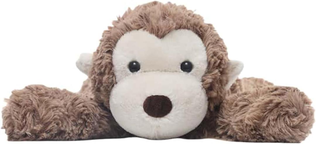 Monkey 14" 7 OZ Cute Stuffed Animals, Sensory Comfort Plush Throw Pillow Toy, Plush Toys for Stress Relief, Kawaii Plushies Hugging Toy Stuffed Monkey Gifts for Kids & Adults