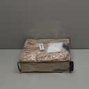 Pleated Linen Curtains 90 Inches Long for Living Room Pinch Pleat Hooks Track System Back Tab Custom Made Memory Shape Drape Privacy Protection Grey Beige Living Room Bedroom Window Curtain 90 Inch (40"W x 90"L (Pack of 2))