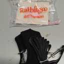 Rabbitgoo Dog Harness Small Sized and Leash Set, Step in Soft Light Puppy Vest, Breathable Mesh Pet Harness, Reflective for Safe Easy Walking, Black S (S (Chest: 15.1 - 16.5"))