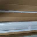 Room Darkening Cordless Mini Blind - 27" W x 64" L - White, Over 1,400 Custom Sizes Starting at 9.97, Durable 1" Vinyl Slats, Smooth Lift Operation, Horizontal Window Shades by Lumino