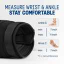 Yes4All Adjustable Wrist & Ankle Weights 3.5/5 LB Pair, Leg Weights for Women & Men, Weighted Arm Bands with Removable Sandbags for Fitness, Pilates, Walking, Strength Training - Versatile Colors