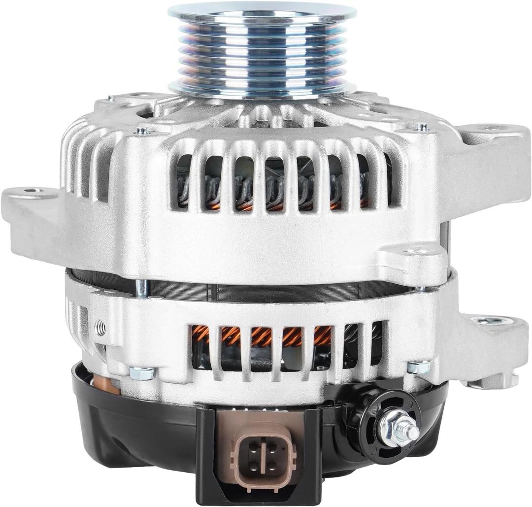 New Alternator for Toyota Sienna V6 3.3L 2004-2006, Highlander 3.3L 2004-2007, Lexus RX330 3.3L 2004-2006, 130A 12V S6
