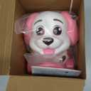 Musical Puppy Toys for 1 Year Old Girl Gifts, 1st Birthday Gril Gift, Bilingual Baby Toy 6-12-18 Months, Learning Toy for 1 Year Old Boy Present with Sound Light (Pink)