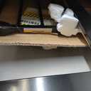 Carlson Extra Tall Walk Through Pet Gate with Small Pet Door, for Openings 29"-39" Wide,Includes 4-Inch Extension Kit, 4 Pack Pressure Mount Kit and 4 Pack Wall Mount Kit, Black