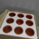 Gejoy 18 Pcs 12 oz Cantaritos De Barro Mexicanos Mini Cantaritos Shooters Pottery Cocktail Glasses for Margaritas Mojitos Mexican Mexicanos Cocktail Cups (Terracotta Color)