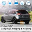 TINGLU Window Shades for Nissan Kicks 2018-2024 Accessories Side Full Windows Windshield Sun Shade Sun UV Rays & Privacy Protection for Camping,Napping,and Relaxing 6PCS