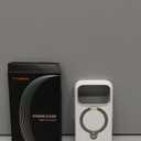 TORRAS Q3 Silicone 360 Spin for iPhone 17 Pro Case with Stand, Fit for MagSafe, Magnetic Ring Kickstand with Camera Control, Liquid Silicone Rubber Soft Phone Case for iPhone 17 Pro 6.3'', Light Ivory