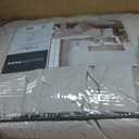 Madison Park Boone Cozy Comforter Set, Faux Suede, Deluxe Hotel Styling All Season Down Alternative Bedding Matching Shams, Decorative Pillow, California King (104 in x 92in), Rustic Tan 7 Piece